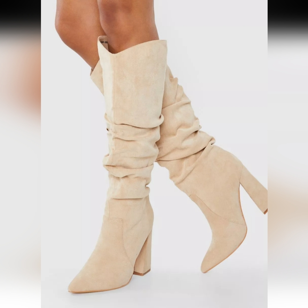 🧿Soft Ruched  Women's Boots